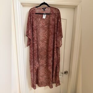 Torrid chiffon kimono